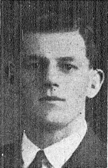 Bill Williams, who attempted to transfer to the Thames Old Boys from Newton Rangers in 1915 but was refused Bill Williams rugby league.png