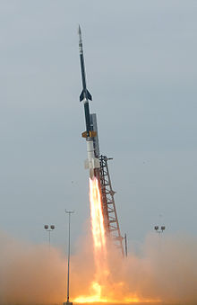 Black Brant XI Black Brant XI launch from Wallops Island.jpg