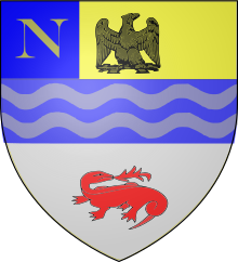 Blason Fontainebleau Seine&Marne fr.svg