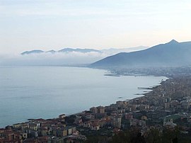 Utsikt over Borgio Verezzi