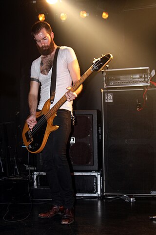 <span class="mw-page-title-main">Brian Cook (bassist)</span> American bass guitarist