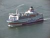 The good ship ''Normandie'' crossing the English Channel