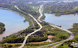 Burlington Heights (Ontario) Promontory and peninsula between Hamilton and Burlington, Ontario, Canada