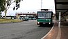 Buses at Midland station bus interchange