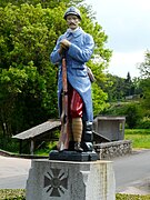 Le monument aux morts.