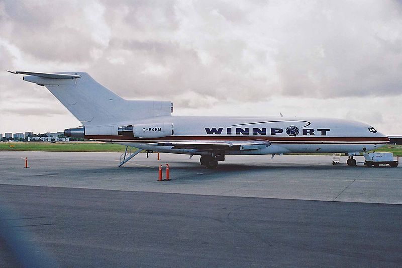 File:C-FKFO B727-25F Winnport Cargo YVR 01SEP00 (6635416971).jpg