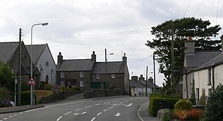 <span class="mw-page-title-main">Caergeiliog</span> Village in Anglesey, Wales