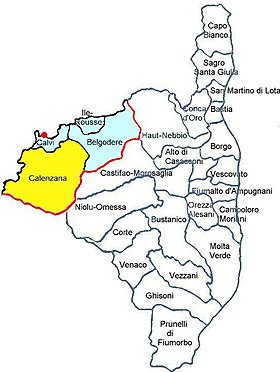 Canton of Calenzana