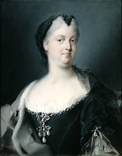 Carriera, Rosalba - Empress Wilhelmine Amalie, 1730.jpg
