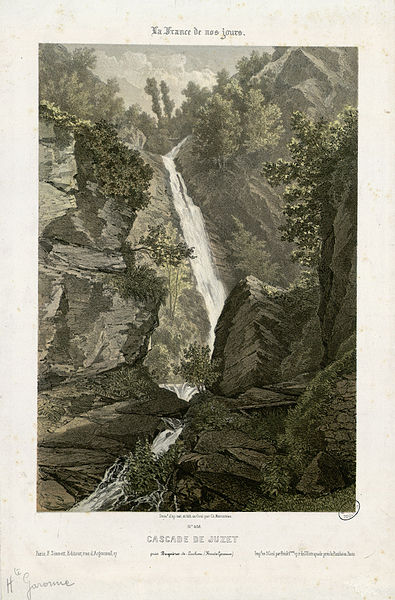 File:Cascade de Juzet près Bagnères-de-Luchon (Haute-Garonne) - Fonds Ancely - B315556101 A MERCEREAU 1 017.jpg