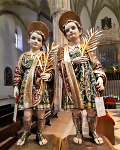 Catedral Magistral de Alcalá de Henares (RPS 10-03-2018) Santos Niños Justo y Pastor.png