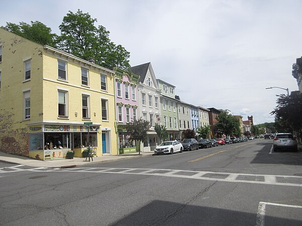 Main Street in the Hamlet of Catskill.