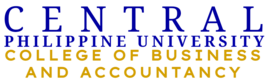 Central Philippine University College of Business dan Akuntansi Resmi Banner.png