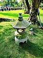 A stone lanterns at Phật Cô Đơn Temple, Vietnam