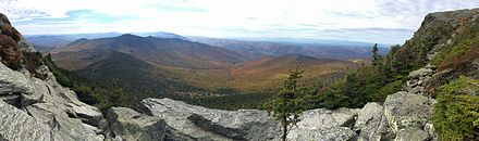 The Champlain Valley as seen from Camel's Hump