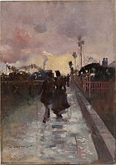 Charles Conder, Going Home, 1889