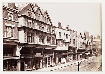 Bridge Street in ca. 1880