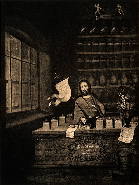 File:Christ as apothecary; suggesting the idea of Christ as the u Wellcome V0010733.jpg
