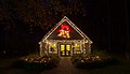 Navidad en Roseland, jardines de la American Rose Society Shreveport Louisiana.jpg