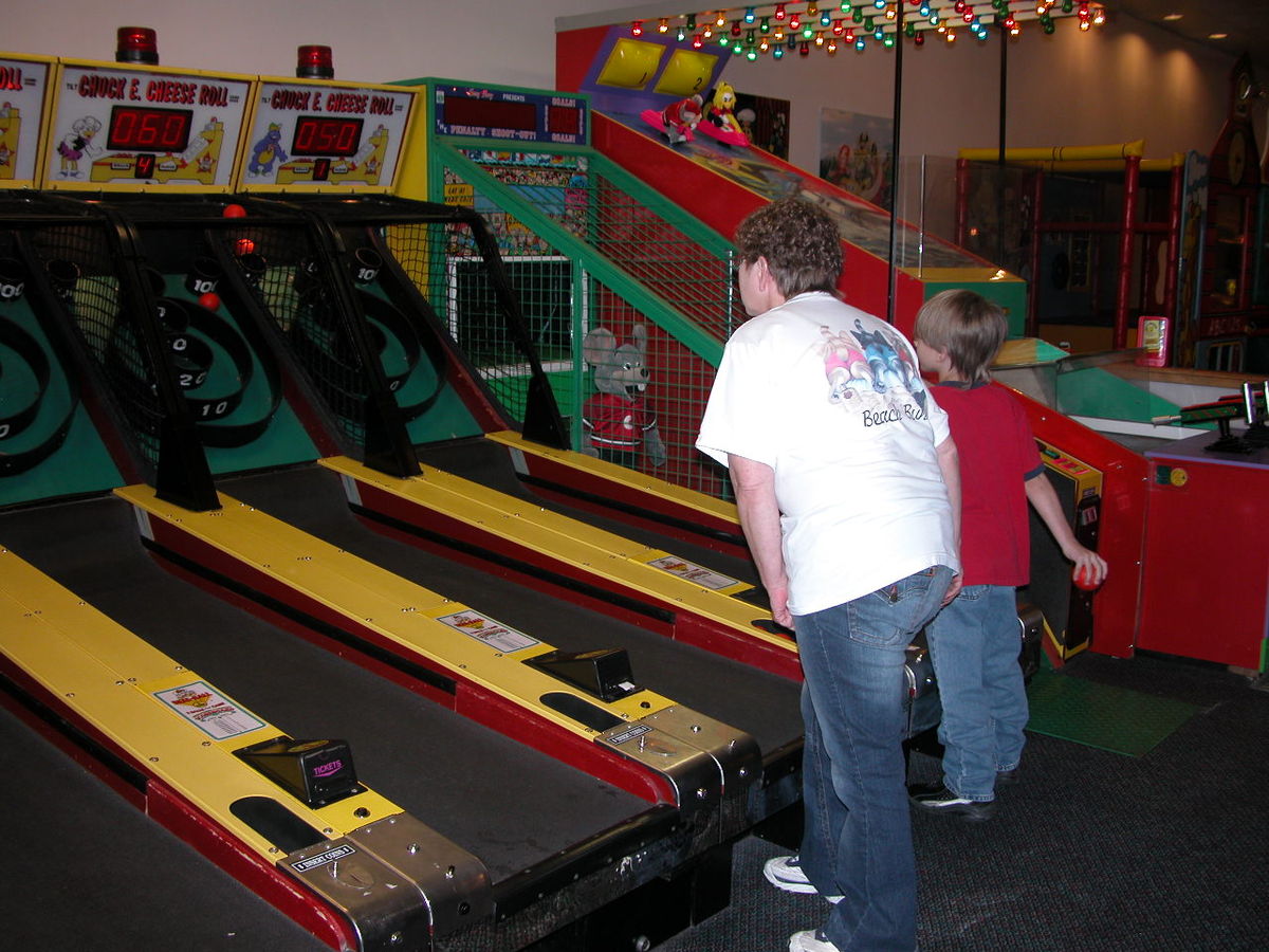 Arcade Games  Chuck E. Cheese