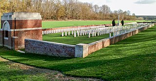 Norfolk Cemetery War cemetery in the Becordel-Bécourt, France