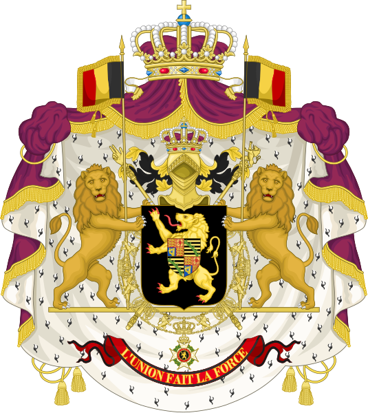 File:Coat of Arms of King Leopold I of Belgium.svg