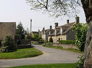 Cold Aston village in the United Kingdom