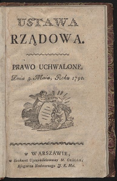 File:Constitution of the 3rd May 1791 - print in Warszawa - Michal Groll - 1791 AD.jpg