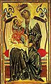 Копо ди Марковалдо. „Мадона с младенеца“. ок. 1265 г. църква Сан Мартино деи Серви, Орвието.