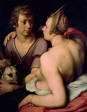 Cornelis van Haarlem - Venus en Adonis.jpg