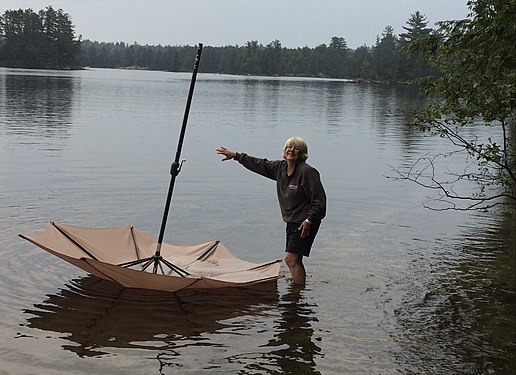 After the Storm - Cottage Umbrella Rescue Mission