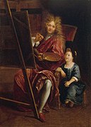 息子との自画像 (1692)