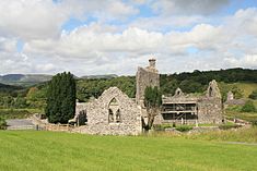 Creevelea Friary was founded by King Eoghan and Queen Margaret O'Rourke in 1508 Creevelea Friary S 2007 08 16.jpg