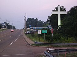 Skyline of Crump