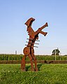 * Nomination Sculpture “Wildpferd” at the roundabout Billerbecker Straße/Nordlandwehr in Dülmen, North Rhine-Westphalia, Germany --XRay 04:41, 5 June 2021 (UTC) * Promotion Good quality --Michielverbeek 05:12, 5 June 2021 (UTC)