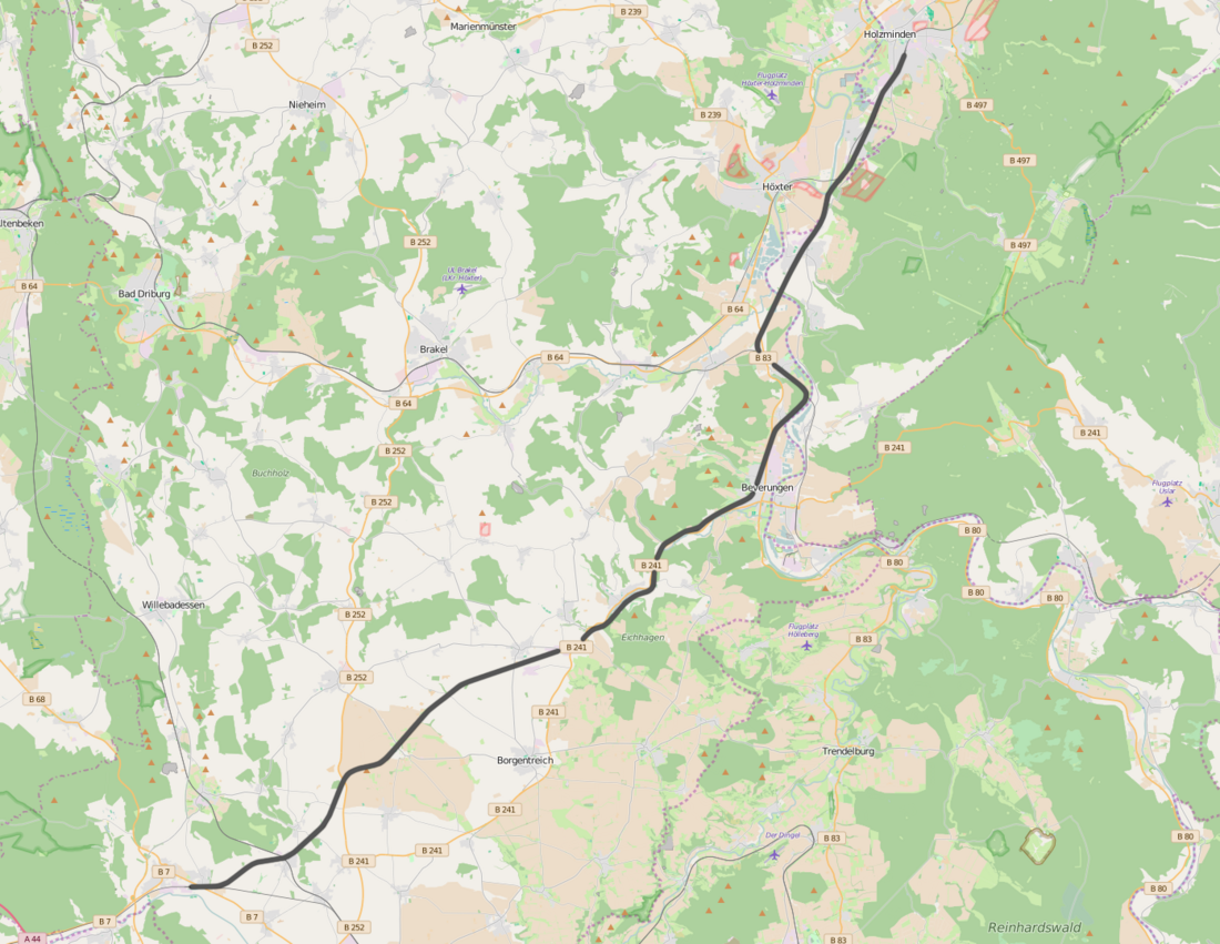 Spoorlijn Scherfede - Holzminden