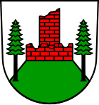 Coat of arms of the municipality of Malsburg-Marzell