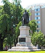 Estatua de Daniel Webster en Washington DC.JPG