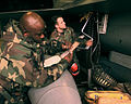 F-16 Fighting Falcon is being prepared for NATO operation, April 21, 1999