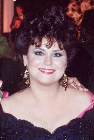 Burke at the 1990 Emmy Awards