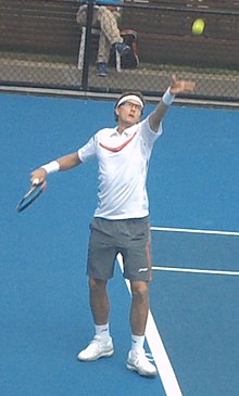 Istomin at the 2013 Apia International in Sydney Denis Istomin in 2013.jpg