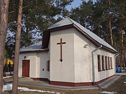 A chapel in the town of Dereźnia-Zagrody