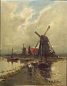 Dutch coastal scene