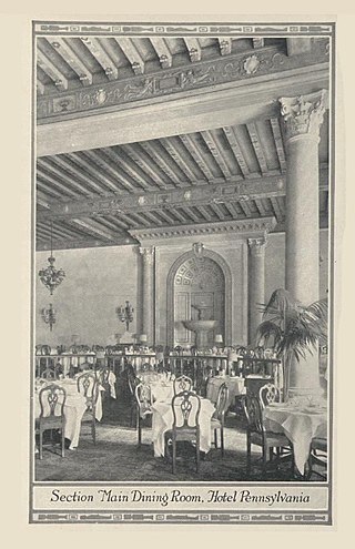 <span class="mw-page-title-main">Cafe Rouge (Hotel Pennsylvania)</span> Restaurant and nightclub in Manhattan