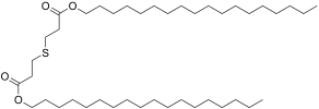 Dioctadecyl 3,3'-thiodipropanoate 100.svg