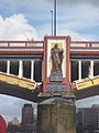 Downstream Art Nouveau statues on Vauxhall Bridge, London (8475063143).jpg