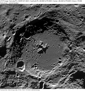 Drygalski (crater) Lunar surface depression