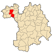Dz - 19-00 wilaya de Sétif harita Hammam Guergour district.svg