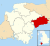 East Devon UK locator map.svg