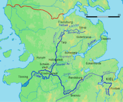 Az Eider és a Treene folyók